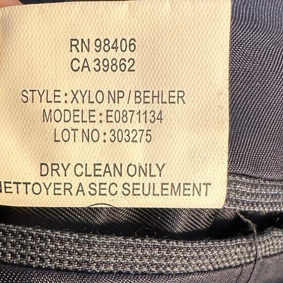 Theory Blazer Size 38S Single Breasted Gray Two Button Wool Blend Career Wear - Picture 6 of 8